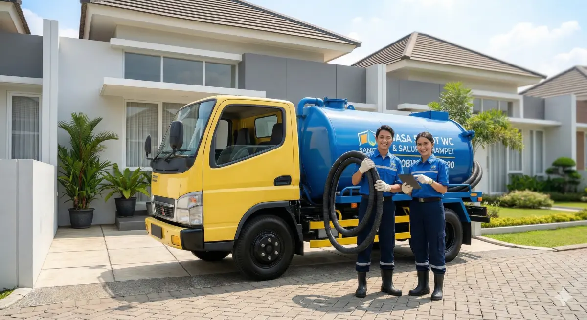 Tukang Sedot WC Mampet Depok Profesional
